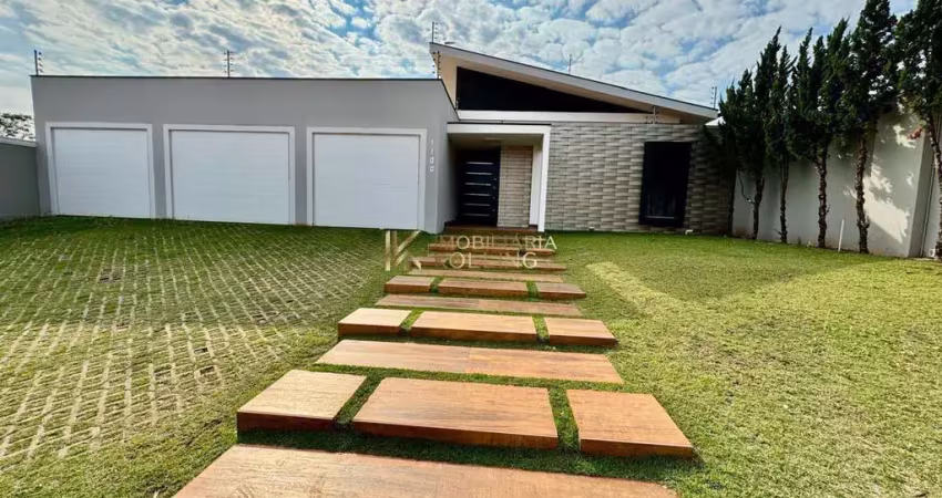 CASA SEMIMOBILIADA À VENDA EM SÃO LUIZ DO OESTE, TOLEDO - PR