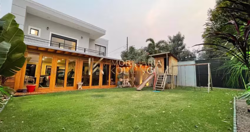 Sobrado à venda com móveis planejados, jardim tocantins, toledo - pr