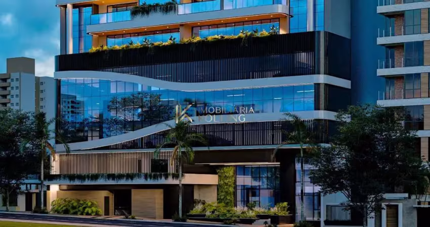 Apartamento a venda no jardins residence, centro - toledo pr