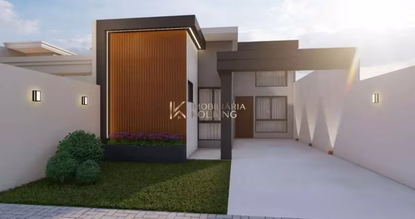 Casa á venda com 1 suite   2 quartos na vila becker - toledo pr