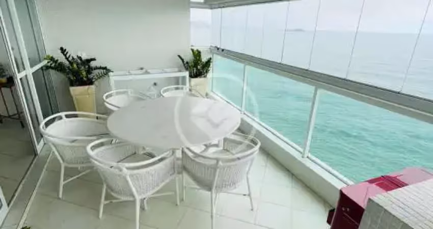 Apartamento para venda ou locação anual com vista total para o mar na praia da pitangueiras, guarujá-sp codigo: 102641