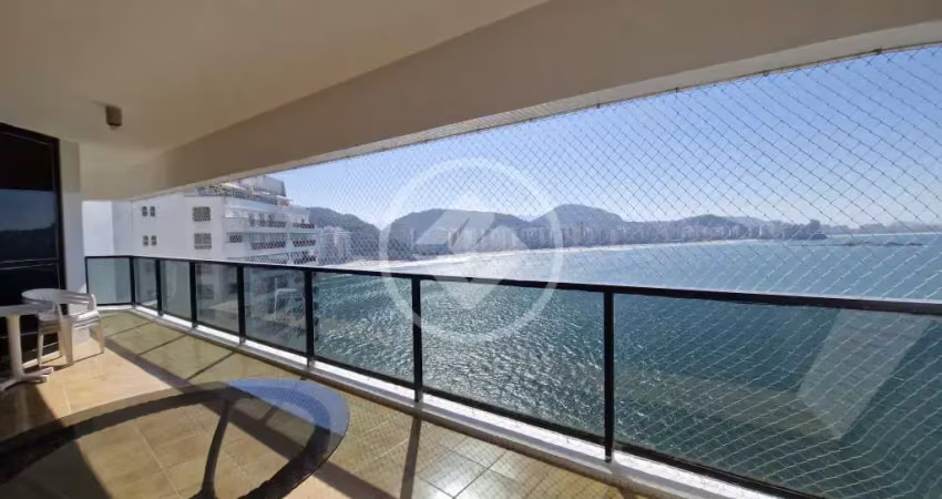 Apartamento a venda com lazer e 3 suites com vista deslumbrante p mar guarujá sp codigo: 128778