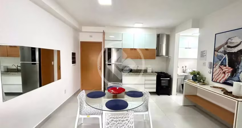 Apartamento mobiliado e decorado a venda a 500 metros do mar. codigo: 133899