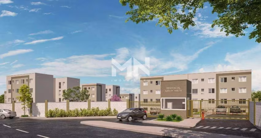 Apartamento na planta à venda, 2 quartos, 1 vaga, Edifício Residencial Ilha de Malta - Itu/SP