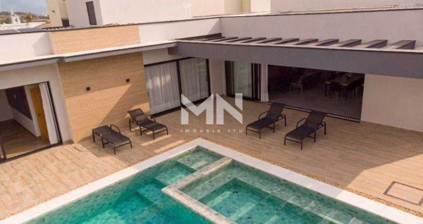Casa condomínio à venda, 4 quartos, 4 suítes, 7 vagas, Condomínio Xapada Parque Ytu - Itu/SP