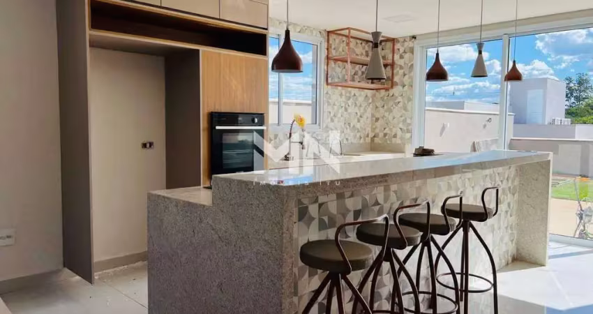Casa para locação no Condomínio Residencial Una, com 220 m² de área construída.