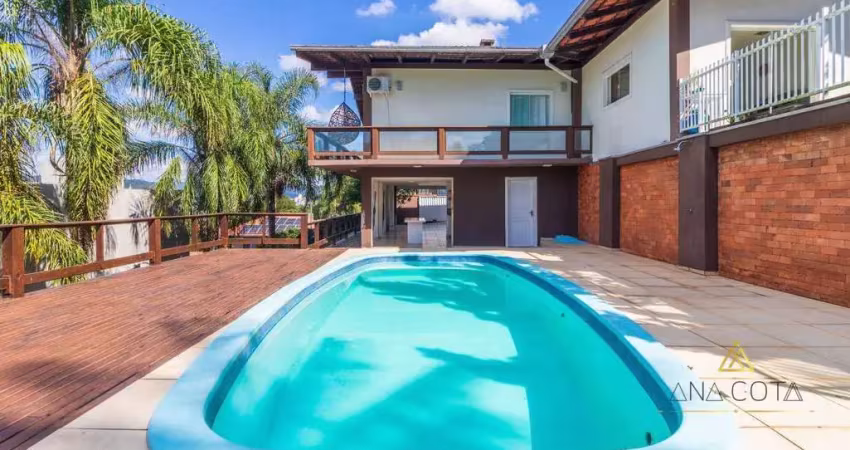 Casa com 4 dormitórios à venda, 320 m², terreno 906 m² por r$ 1.500.000 - escola agrícola - blumenau/sc