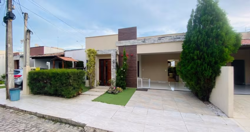 CASA SEMI MOBILIADA + ENERGIA SOLAR EM CONDOMÍNIO COM LAZER E SEGURANÇA