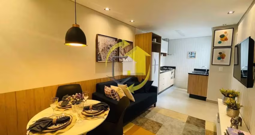 Vila invernada - apartamentos de 28,29m² e 38,65m² - compactos charmosos