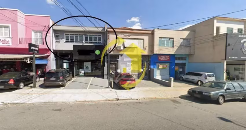 Salão comercial sobreloja - 167,5 m² - 2 salas - copa - 2 wcs - avenida com grande fluxo