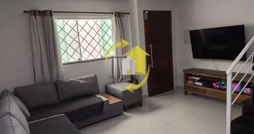 SOBRADO EM CONDOMÍNIO FECHADO - 100 M² - 3 DORM. 2 SUÍTES - 1 VAGA