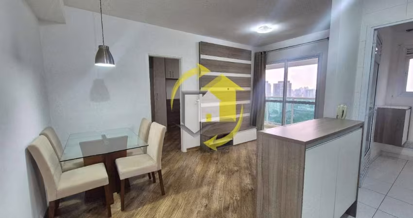 APARTAMENTO MOBILIADO - 45 M² - 1 DORM. - 1 VAGA - LAZER COMPLETO