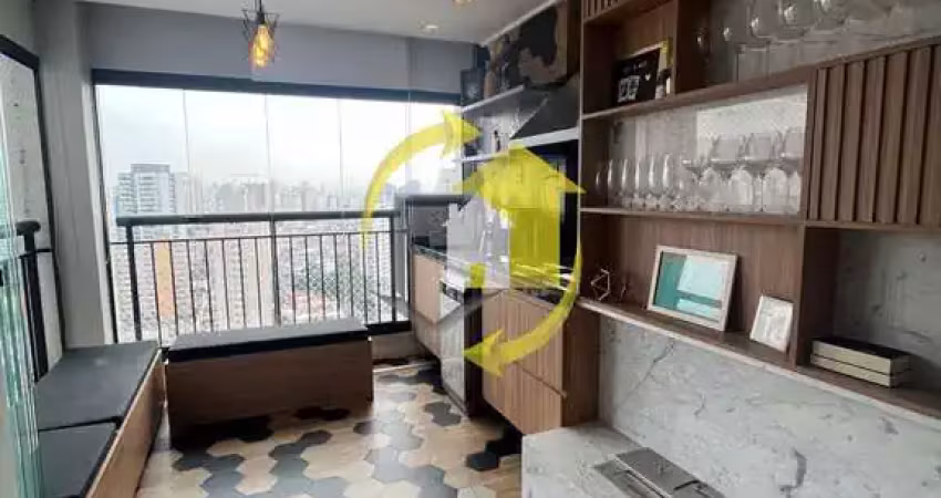 Vertiz tatuapé - 66 m² - 1 suíte - varanda gourmet - 1 vaga - lazer completo