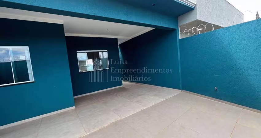 Casa térrea nova com 3 dormitórios à venda, Vila Sobrinho, CAMPO GRANDE - MS