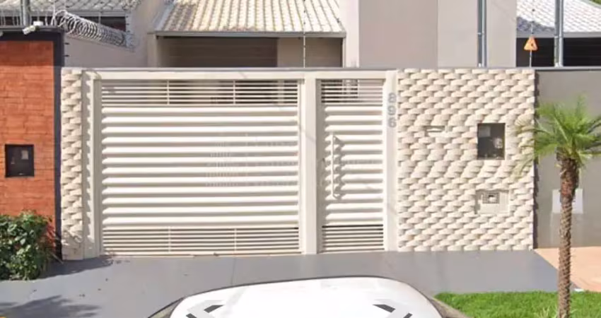 Casa com 3 dormitórios à venda, nova lima, campo grande - ms