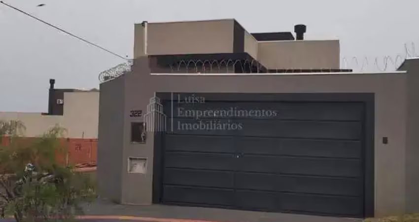 Casa com 3 dormitórios à venda, mata do segredo, campo grande - ms