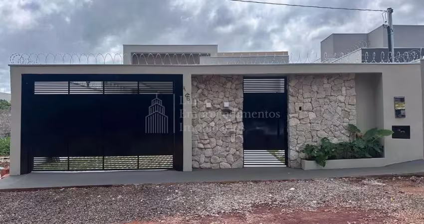Casa com 3 dormitórios à venda, vila nasser, campo grande - ms