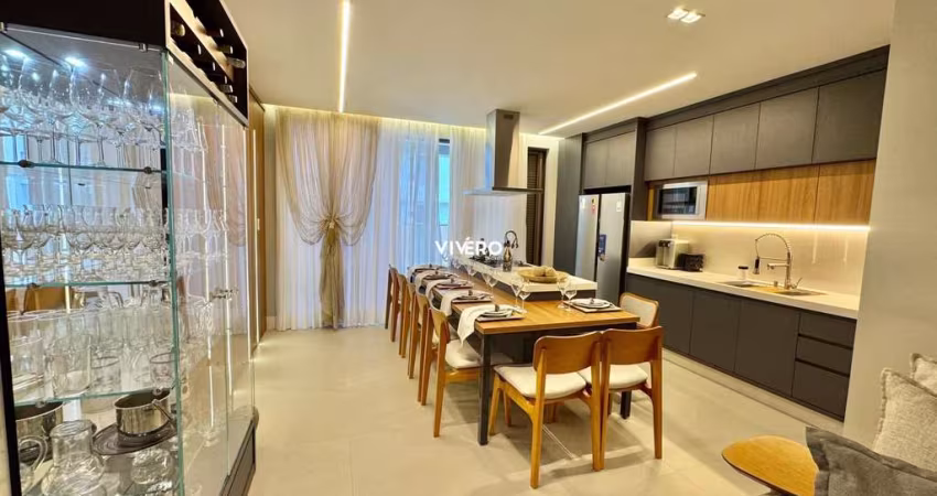 Apartamento com 3 suítes na Praia Brava de Itajaí
