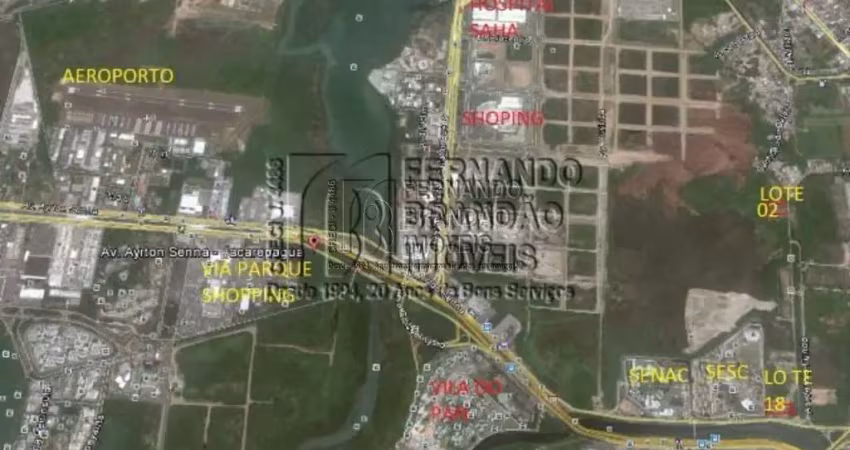 Área comercial e industrial na barra da tijuca, localizada na av. ayrton senna, junto ao sesc, área com 20.669m². vizinha ao c t do vasco e fluminense