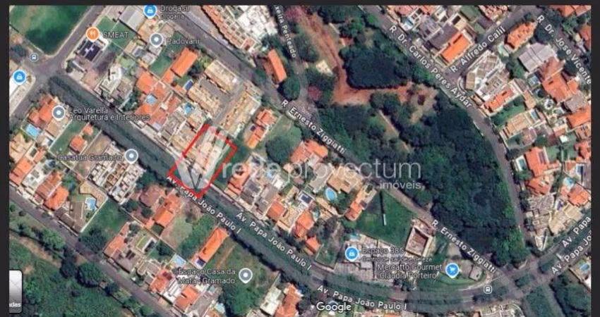 Terreno em condomínio fechado à venda na Avenida Papa João Paulo I, 872, Bairro das Palmeiras, Campinas