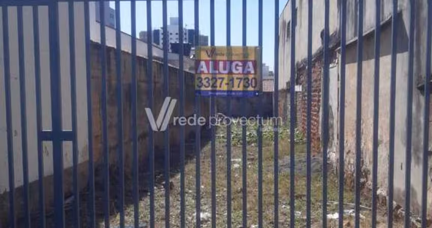 Terreno comercial para alugar na Avenida Governador Pedro de Toledo, 820, Bonfim, Campinas