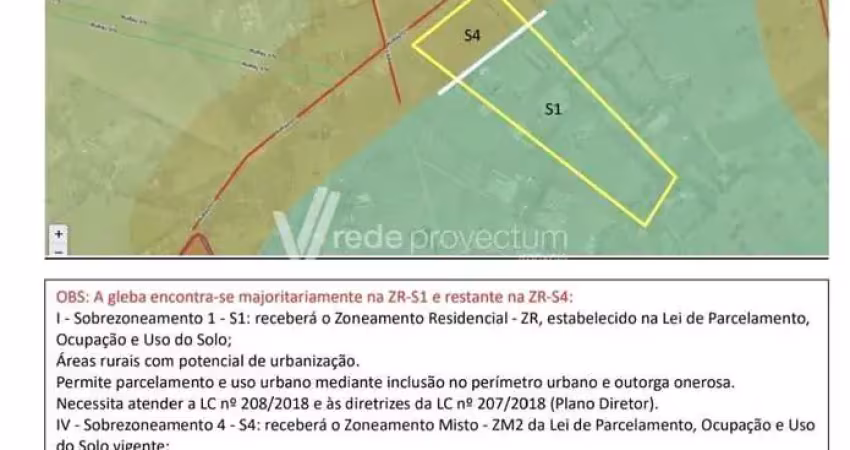 Terreno à venda na Avenida Francisco Cândido Xavier, s/nº, Village Campinas, Campinas