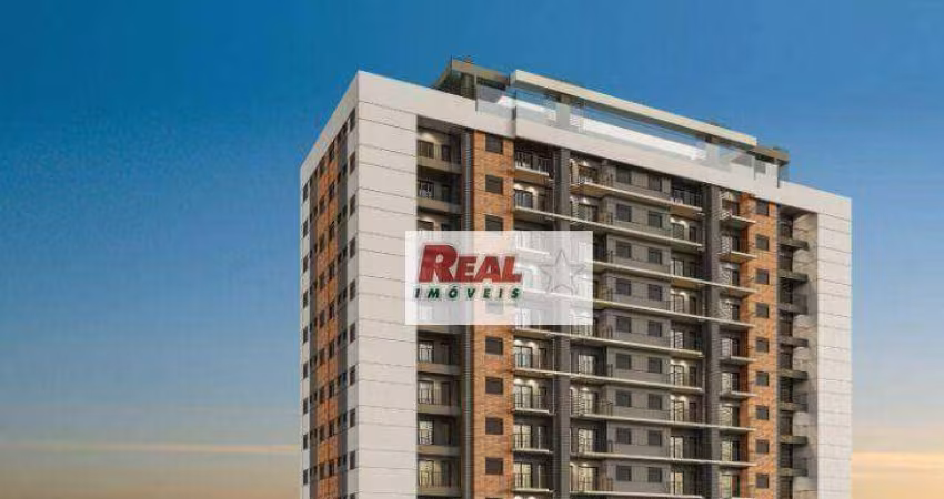 Apartamento com 1 dormitório à venda, 48 m² por R$ 415.414,50 - Jardim Paulista - Araçatuba/SP