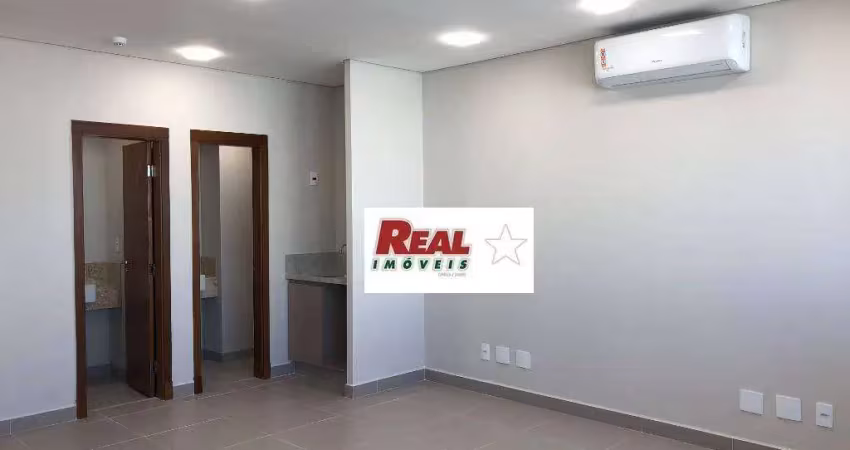 Sala para alugar no araçatuba office, 38 m² por r$ 2.100/mês - centro - araçatuba/sp