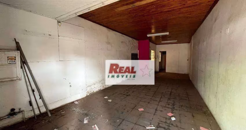 Salão para alugar, 67 m² por r$ 1.300,00/mês - centro - araçatuba/sp