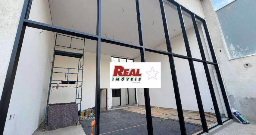 Salão comercial novo - 300,16m² área construída - R Bandeirantes - Araçatuba
