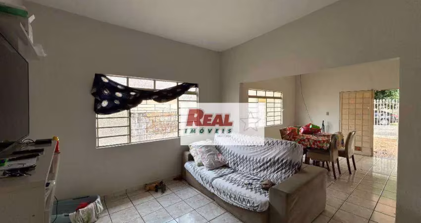 Casa à venda com salão, 155 m² por R$ 300.000 - Jardim Paulista - Araçatuba/SP