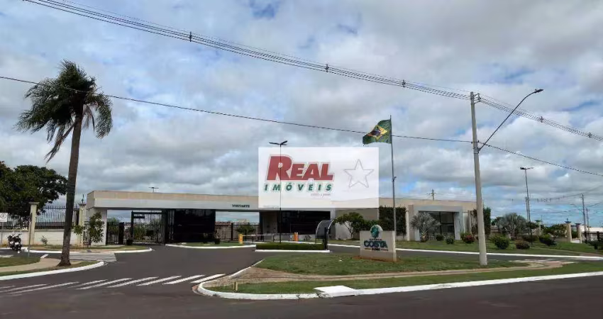Terreno à venda, 225 m² por r$ 160.000,00 - condomínio costa home - araçatuba/sp