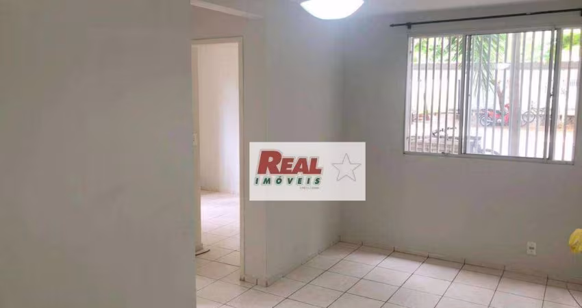 Apartamento com 2 dormitórios, 54 m² - venda por R$ 150.000,00 ou aluguel por R$ 790,00/mês - Conjunto Habitacional Doutor Antônio Villela Silva - Araçatuba/SP