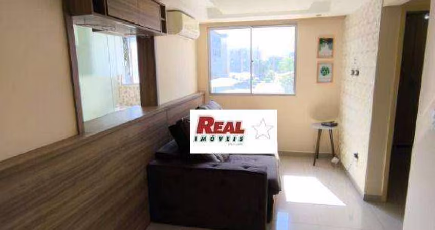 Apartamento com 2 dormitórios para alugar, 55 m² por R$ 1.500,00/mês - Concórdia I - Araçatuba/SP