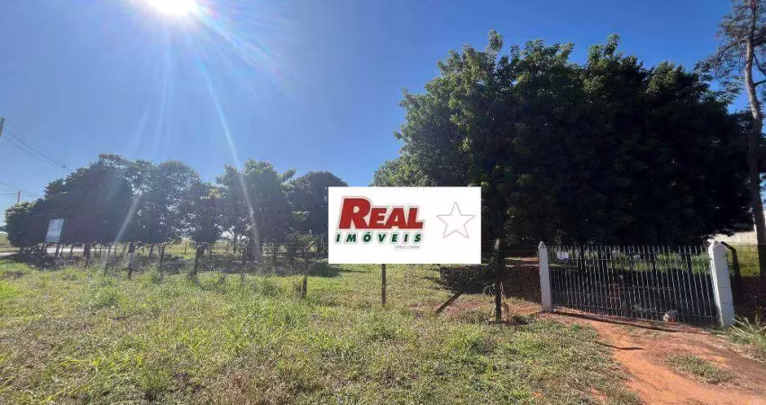 Chácara com 3 dormitórios à venda, 4658 m² por r$ 1.300.000,00 - chácaras arco-íris - araçatuba/sp