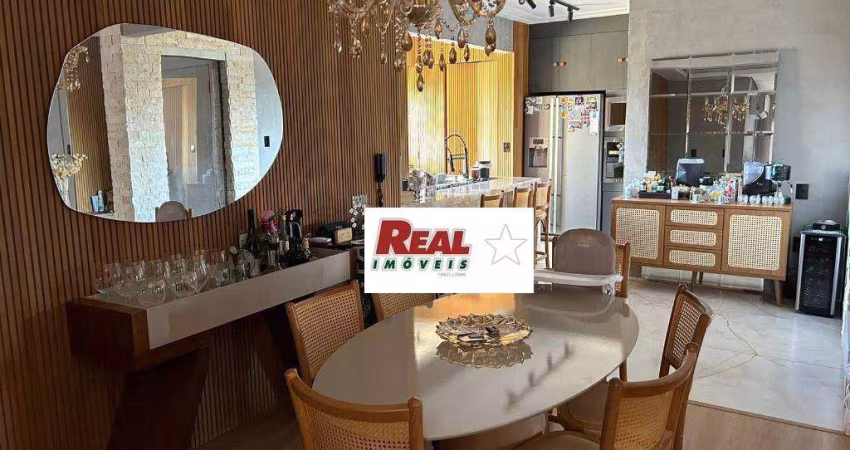 Apartamento diferenciado com 3 dormitórios, 108 m² - venda por R$ 720.000 ou aluguel por R$ 4.270/mês - Vila Estádio - Araçatuba/SP