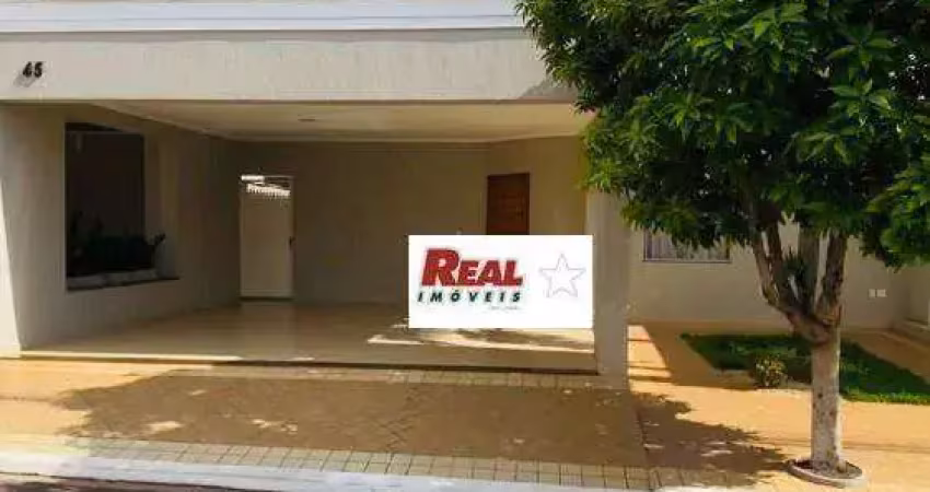 Casa com 3 dormitórios à venda, 185 m² por r$ 849.000 - condomínio serra dourada - araçatuba/sp