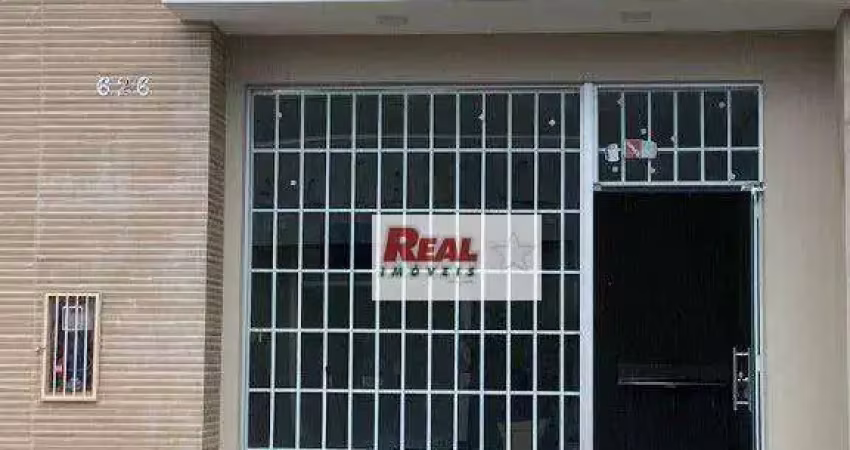 Salão para alugar, 53 m² por r$ 1.200,00/mês - jussara - araçatuba/sp