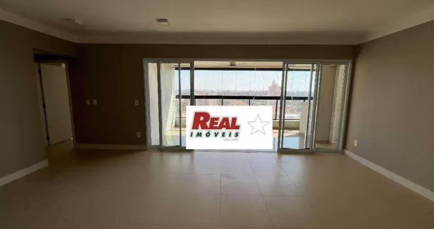 Apartamento com 3 dormitórios para alugar, 138 m² por r$ 5.730,00/mês - vila mendonça - araçatuba/sp