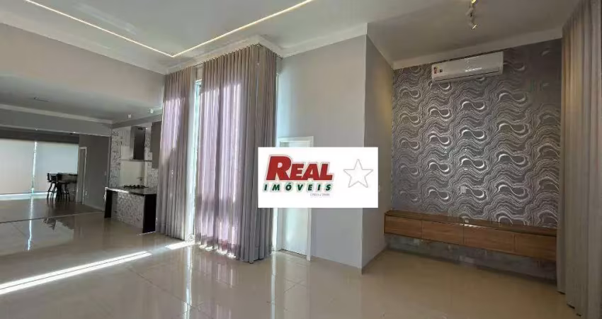 Casa com 3 dormitórios (01 suíte e 01 demi-suíte)para alugar, 240 m² por r$ 11.048/mês - condomínio alphaville - araçatuba/são paulo