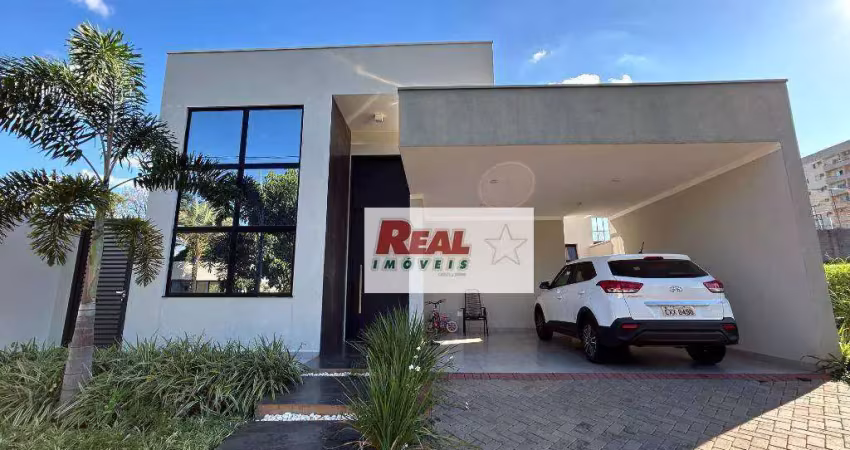 Casa com 3 suítes, 217 m² - venda por r$ 1.650.000 ou aluguel por r$ 9.000/mês - condomínio green park - araçatuba/sp