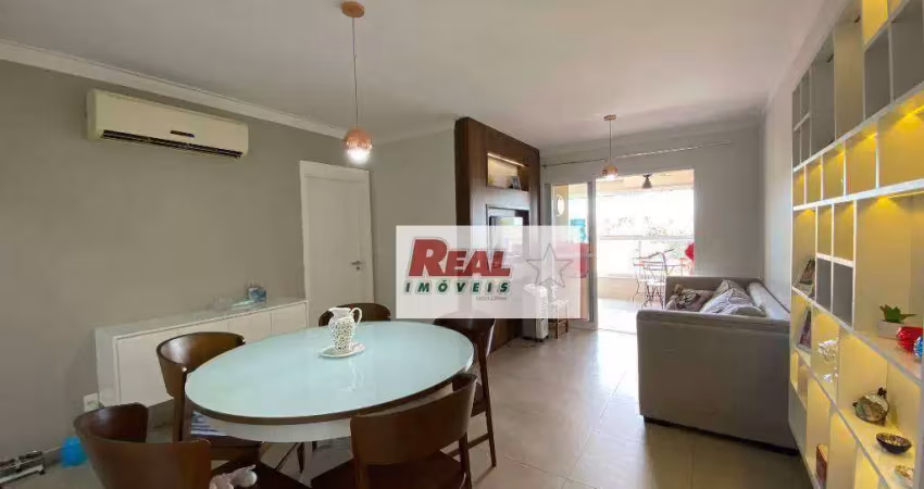 Apartamento com 3 dormitórios à venda, edifício califórnia, 98 m² por r$ 650.000 - jardim sumaré - araçatuba/sp