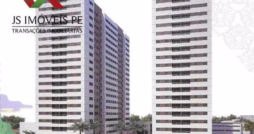 Apartamento para locação em caxangá, recife-pe: 2 quartos, 1 suíte, 2 salas, 2 banheiros, 1 vaga de garagem, 55m² de área.