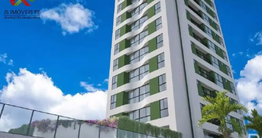 Apartamento à venda em piedade, jaboatão dos guararapes-pe: 1 quarto, 1 sala, 1 banheiro, 1 vaga - 31,58m² de área!