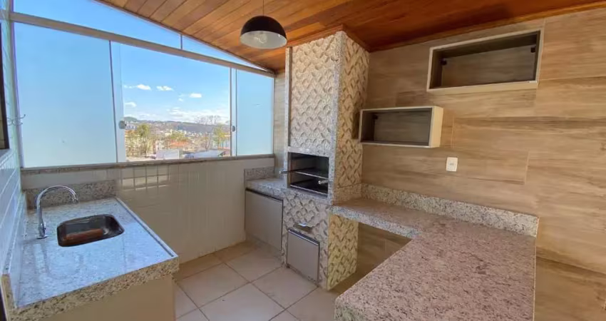 Cobertura de 120 m² com 4 quartos (2 suítes) em campo alegre, conselheiro lafaiete/mg