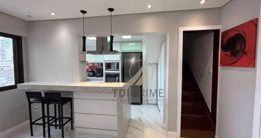 Apartamento duplex com 3 dormitórios à venda, 180 m² por r$ 1.250.000,00 - santa maria - são caetano do sul/sp