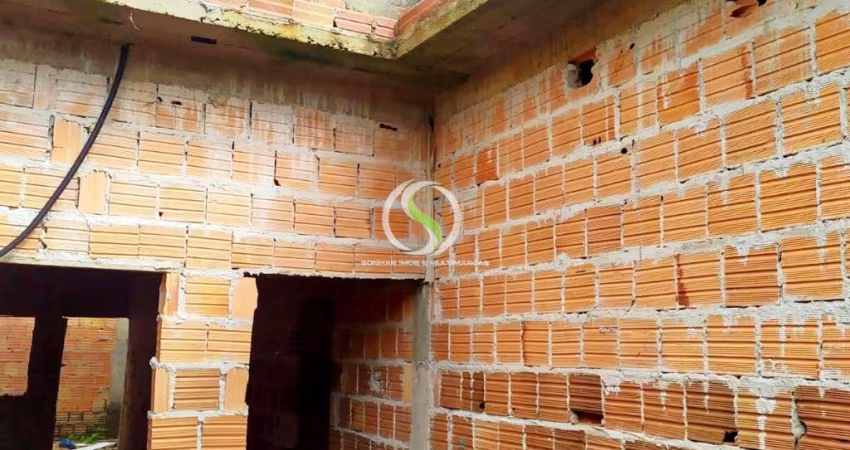 vendo uma casa em construção.