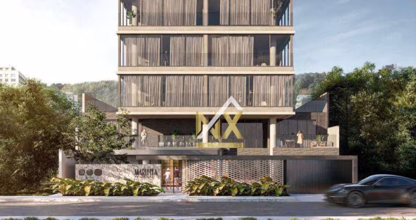 Apartamento com 3 dormitórios à venda, 157 m² por r$ 4.732.500 - bairro praia brava - itajaí/sc