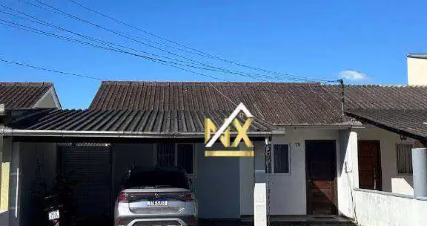 Casa com 2 dormitórios à venda, 75 m² por r$ 450.000 - quilômetro doze - itajaí/sc