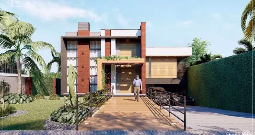 Sobrado com 4 dormitórios à venda, 550 m² por r$ 3.900.000,00 - alto cascavel - guarapuava/pr